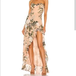 Revolve Amanda uprichard Eden gown size small